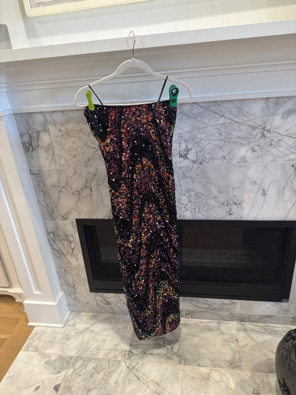 Saylor sequin gown